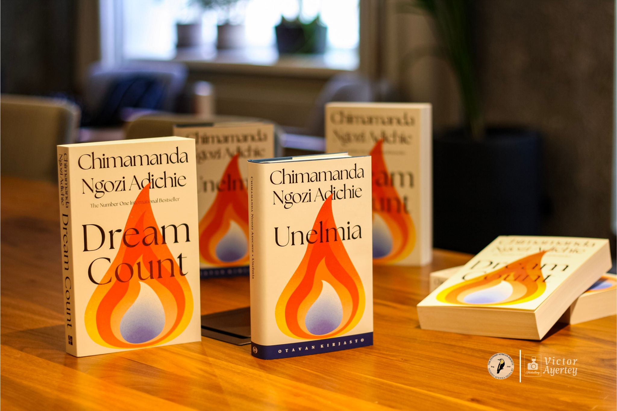 Dream Count books on display